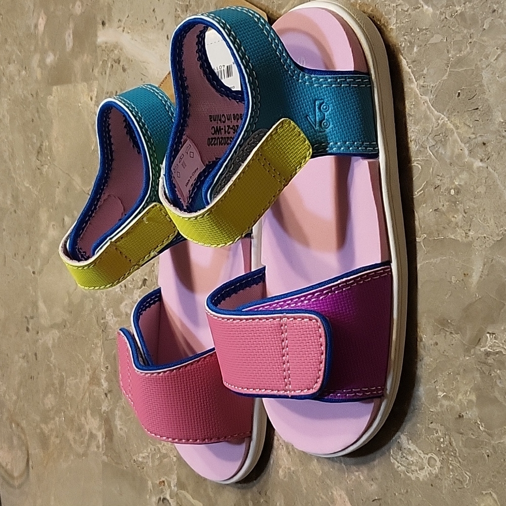 NWT colorful sandals
